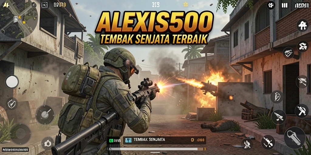 Antarmuka ALEXIS500 yang menarik dan intuitif.