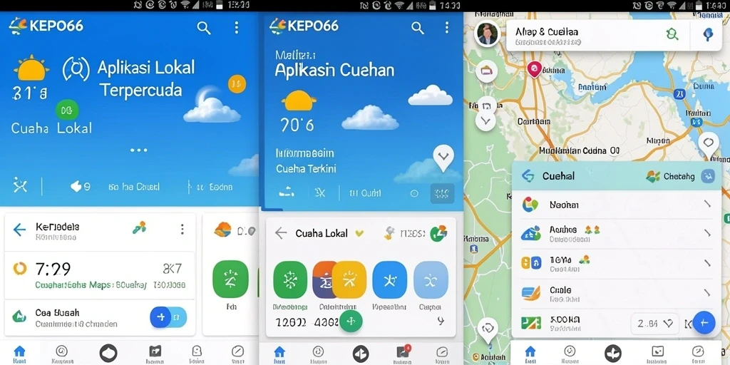 Tampilan antarmuka KEPO66 yang informatif dan mudah digunakan.